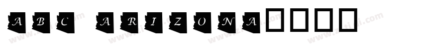 ABC Arizona字体转换